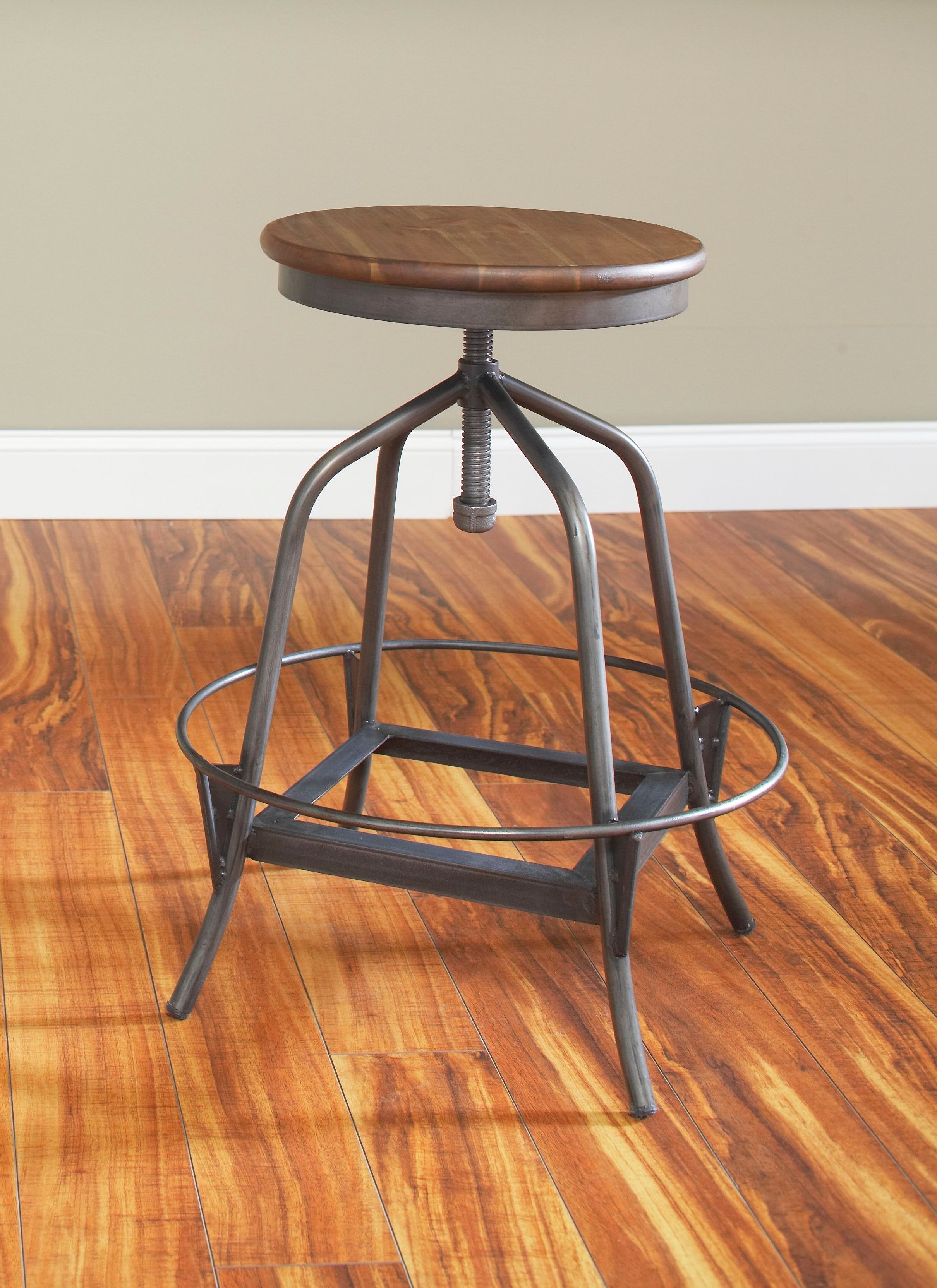 Largo International Bar and Game Room Adjustable Swivel Counter Stool