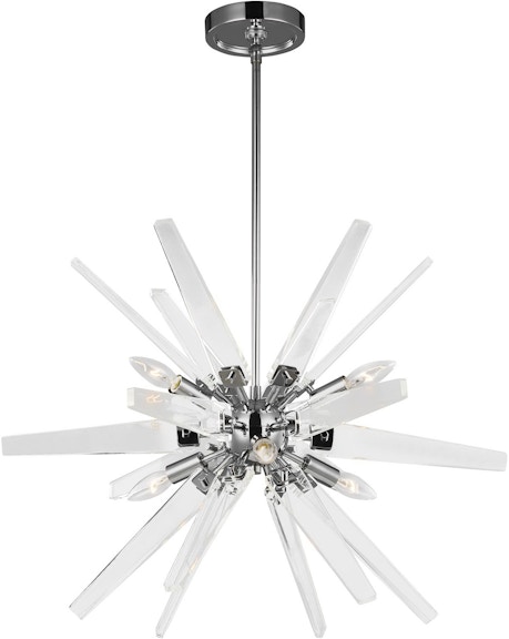 Murray Feiss Lamps And Lighting 6 Light Chandelier F3257 6ch