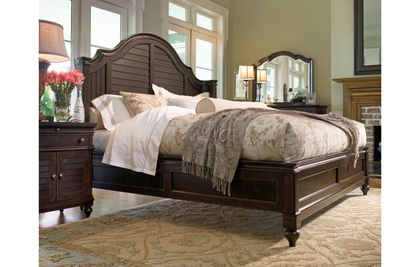 Paula Deen by Universal Bedroom Steel Magnolia Headboard 5/0 932210