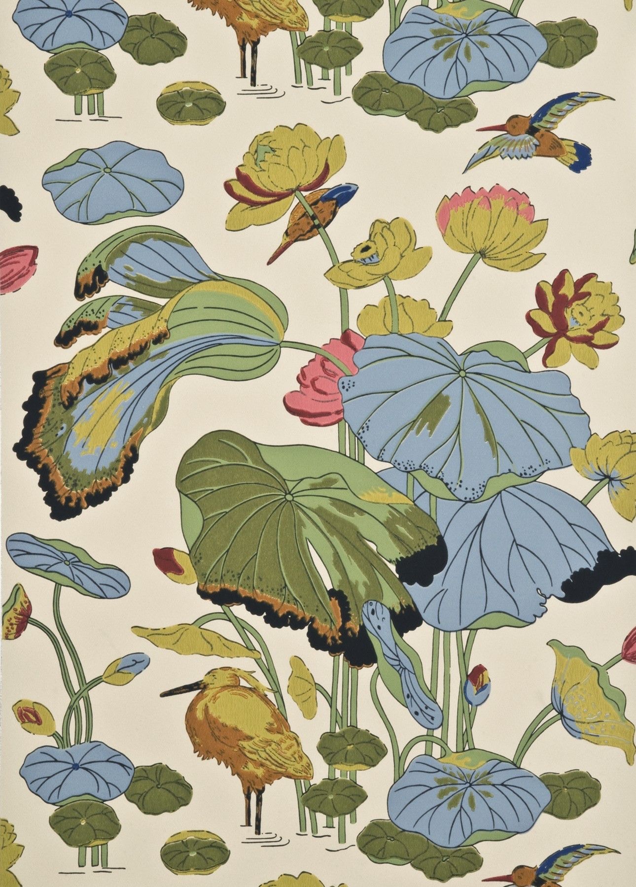 G P & J Baker NYMPHEUS WALLPAPER ORIGINAL BW45033.1 - Lee Jofa New