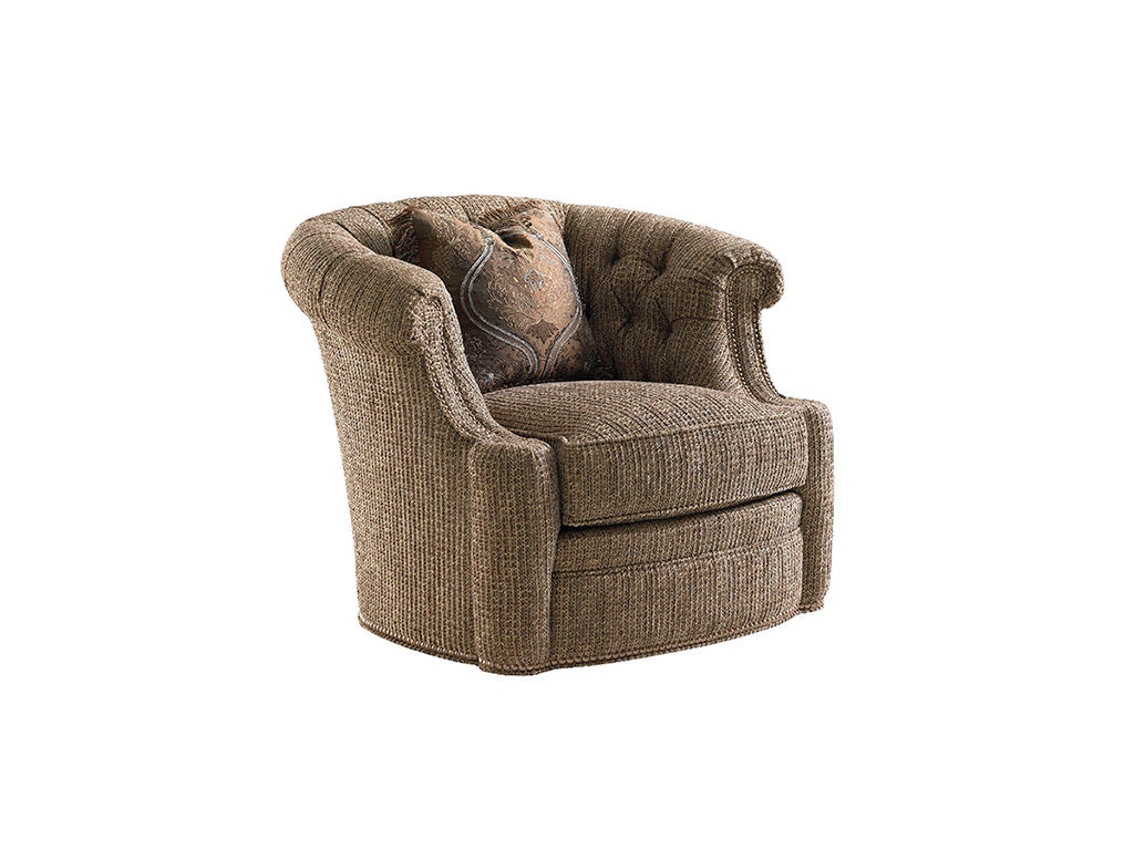 Lexington Living Room Feroni Swivel Chair 771811SW Blockers