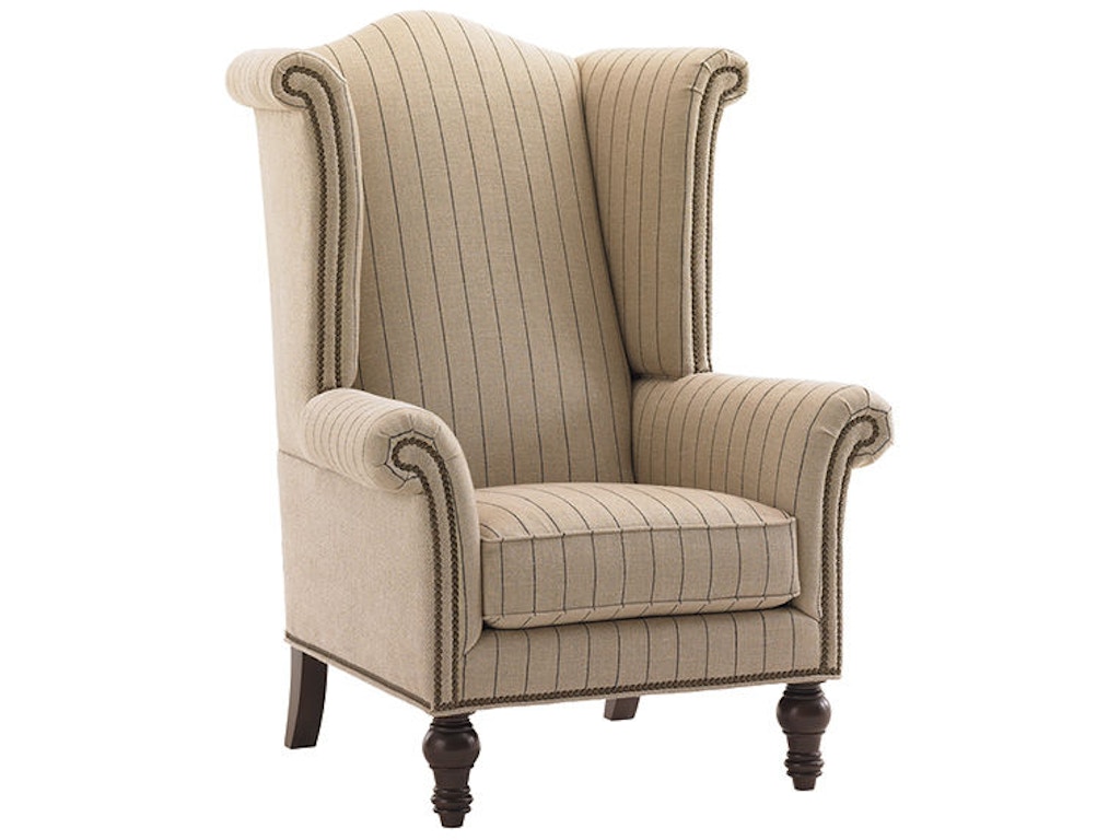 Lexington Living Room Kings Row Tight Back Wing Chair 7760