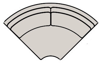 Bradington Young Reece Corner Wedge 202-67