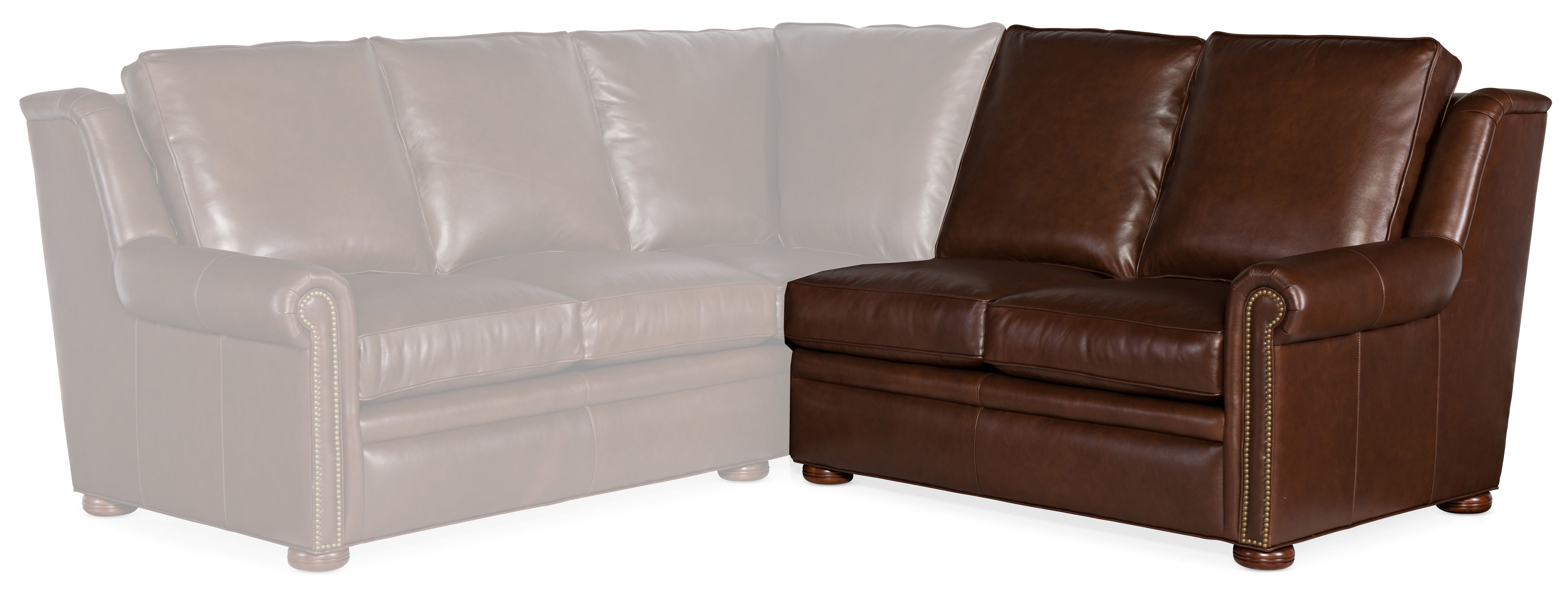 Bradington Young Reece RAF Stationary Loveseat 8-Way Tie 202-58