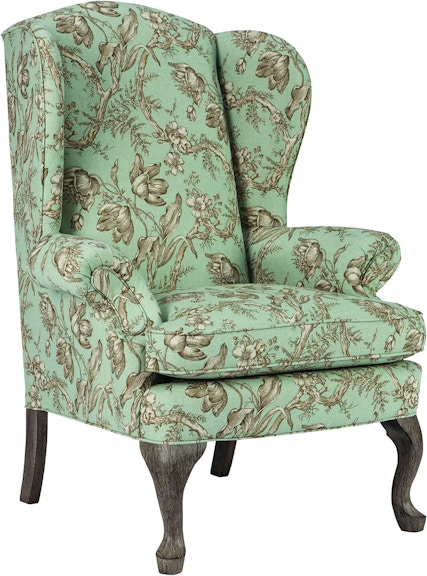 Best Home Furnishings Sylvia Queen Anne Wing Chair 0710DC