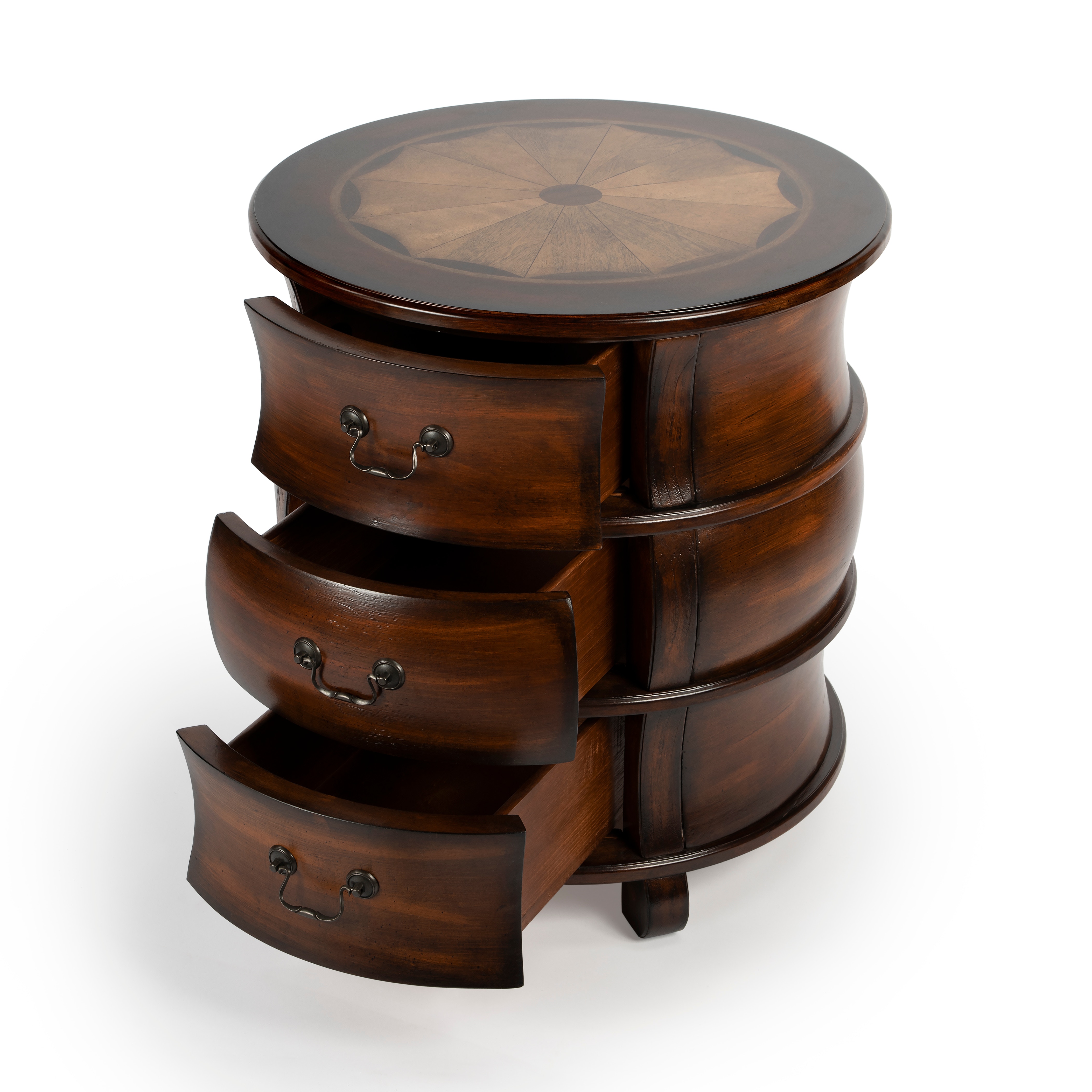 Butler Specialty Company Living Room Barrel Table 0523024 Capperella