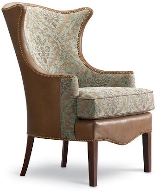 leathercraft furniture living room kelly wing chair 1231