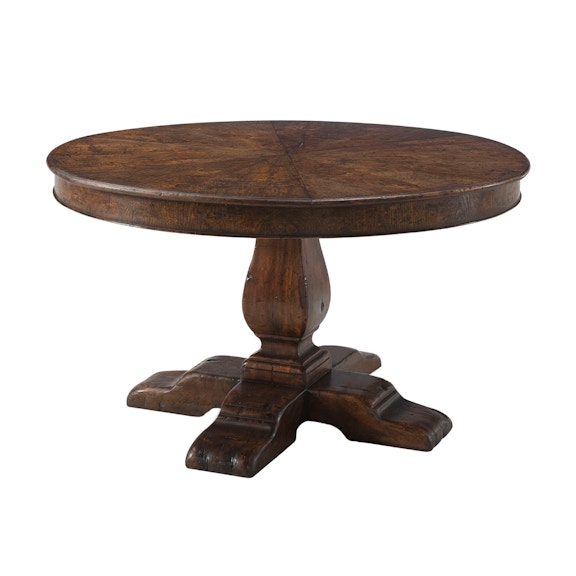 Theodore Alexander Dining Room Victory Oak Refectory AL54036 Louis