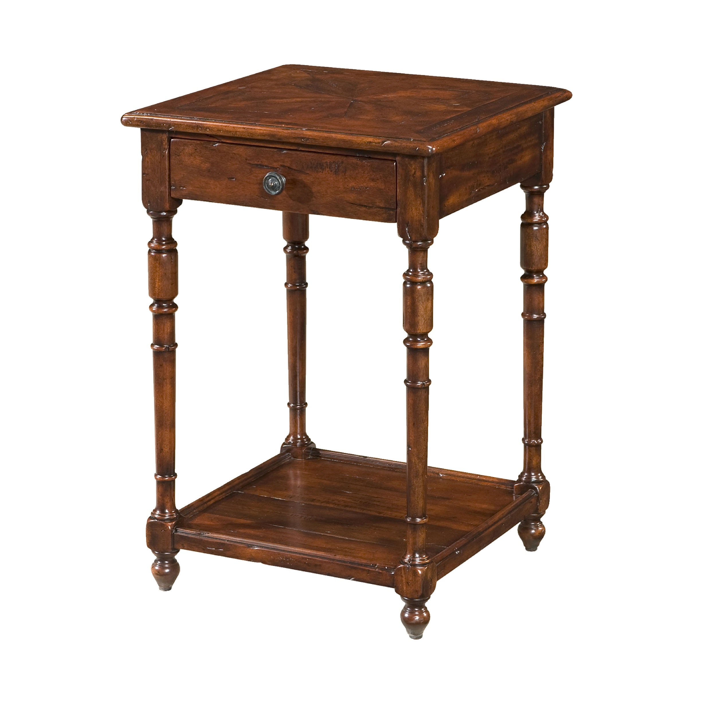 Theodore Alexander Living Room Ida's Side Table CB50023 Hickory