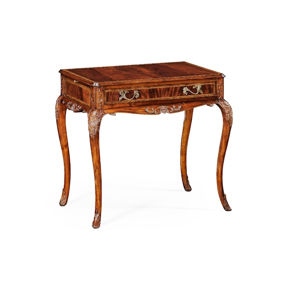 Jonathan Charles Home Office Country Style Walnut Extending Desk (Large