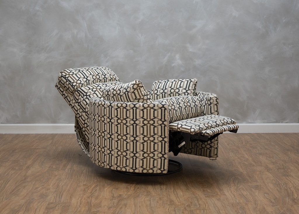 Klaussner Living Room Cosmo (Bradford) Power Swivel Recliner 549249