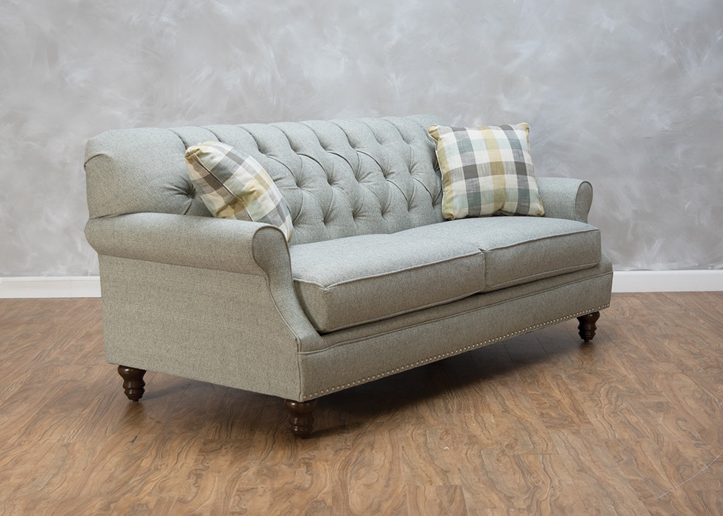 Klaussner Living Room Burbank Sofa 551099 Kittle's Furniture Indiana