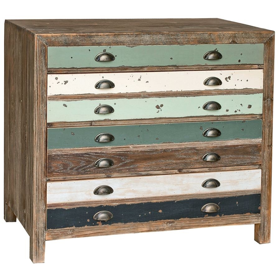 DOVETAIL Bedroom Powell 4Drawer Dresser DOV4806 Tin Roof Spokane, WA