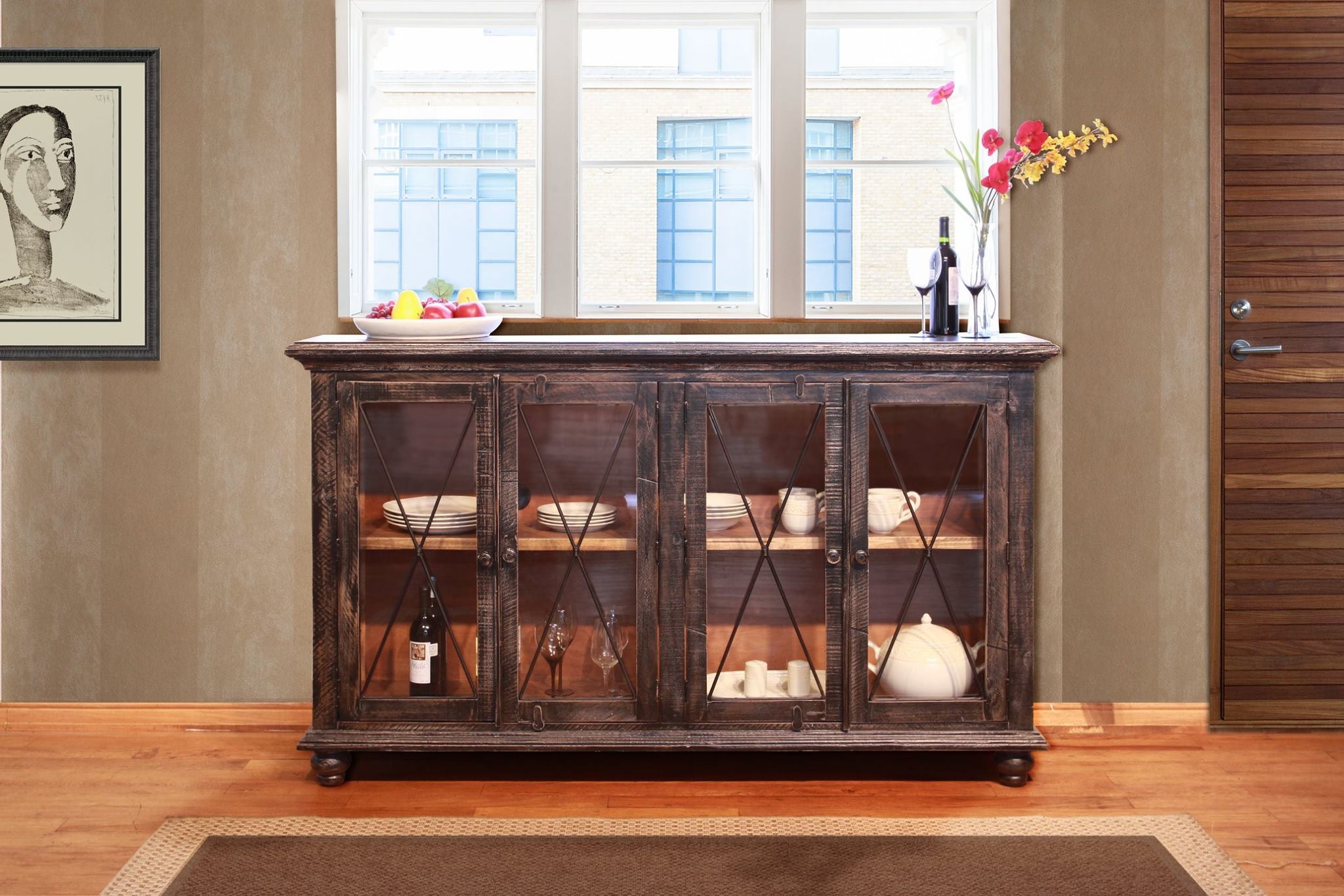 International Furniture Direct Living Room IFD973CONS OACOIF973CON