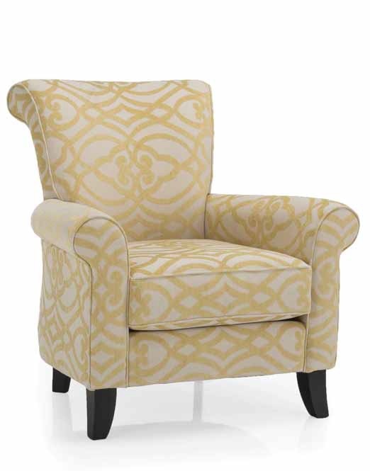 DecorRest Living Room Fabric Upholstrey Chair 2470 Cozy Living Inc. Pickering, ON