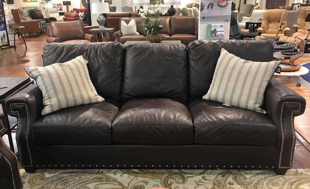 Carolina Custom Leather Living Room Han Sofa 270 Carolina Custom Leather Han Sofa 270 03