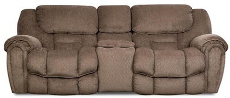 Del Mar Reclining Loveseat with Console