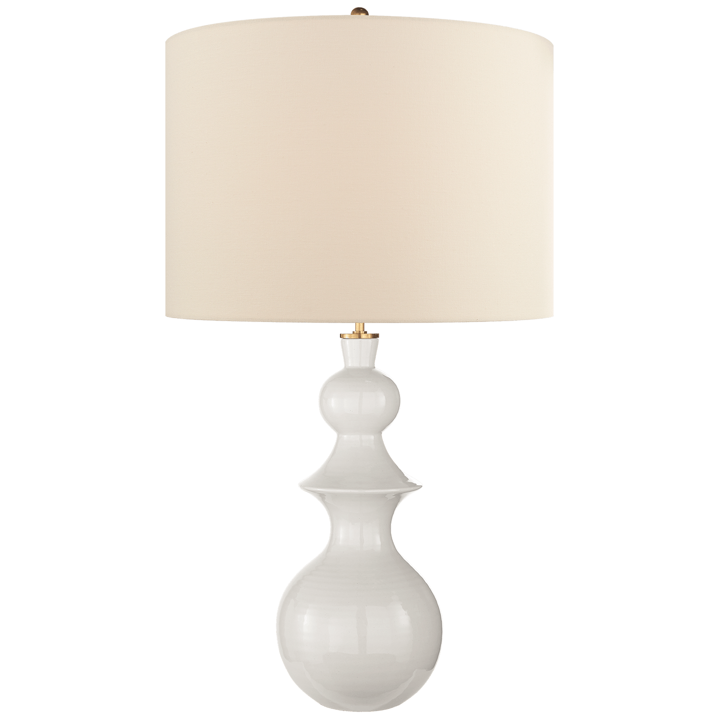 large cream table lamp