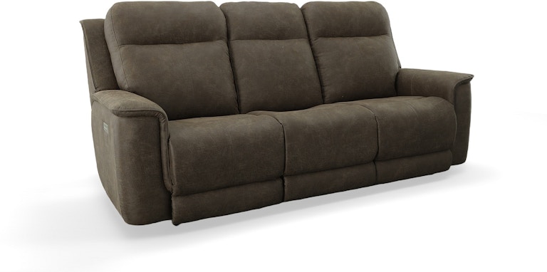 Stanton Furniture Power Reclining Sofa with Power Headrest and Lumbar 86851B/DESCOFF