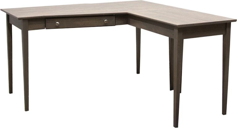 Archbold Furniture Shaker Heights Wedge Desk with Return 6516/6509