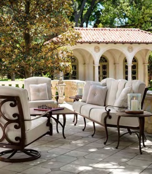Woodard Patio Furniture Woodard Outdoor Collections Customizable Outdoor Living Set Avondale Collection