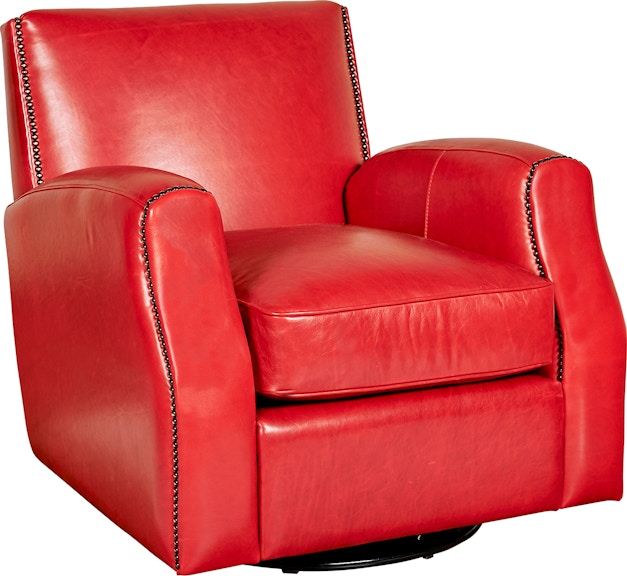 Legacy Leather Swivel Chair Country