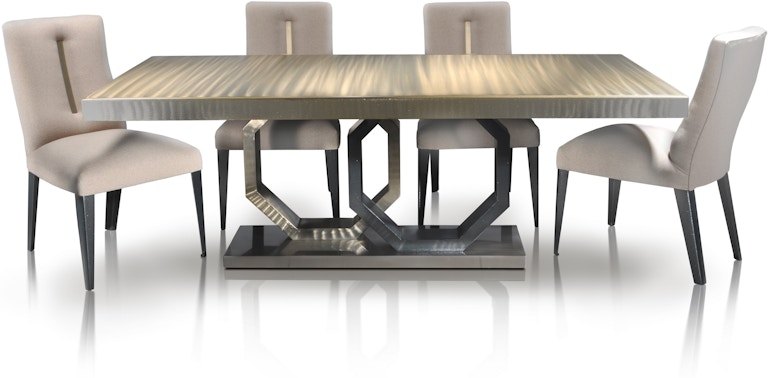 Metall Modern Furniture Venice Dining Table VENICE