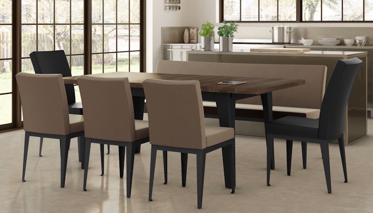 Amisco Tacoma Table with 4 Pablo and 2 Alto Chairs 50519-90465