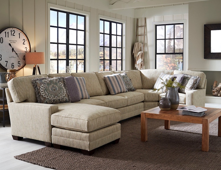 King Hickory Winston Sectional 7400-Sectional