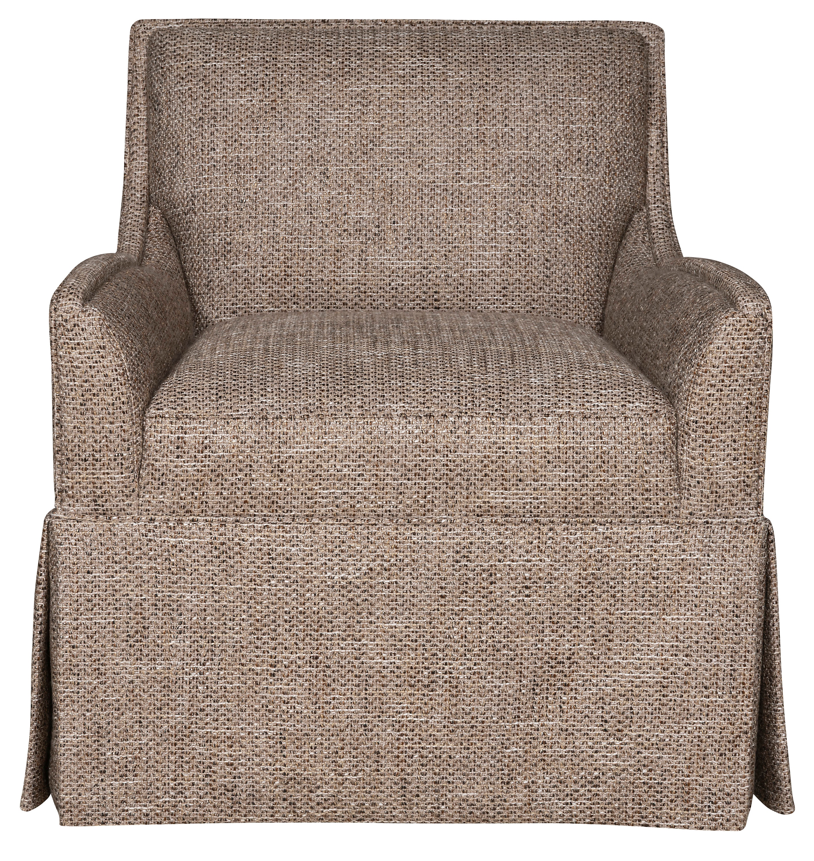 Vanguard Furniture Hempstead Swivel Chair with Waterfall Skirt 9097W-SW