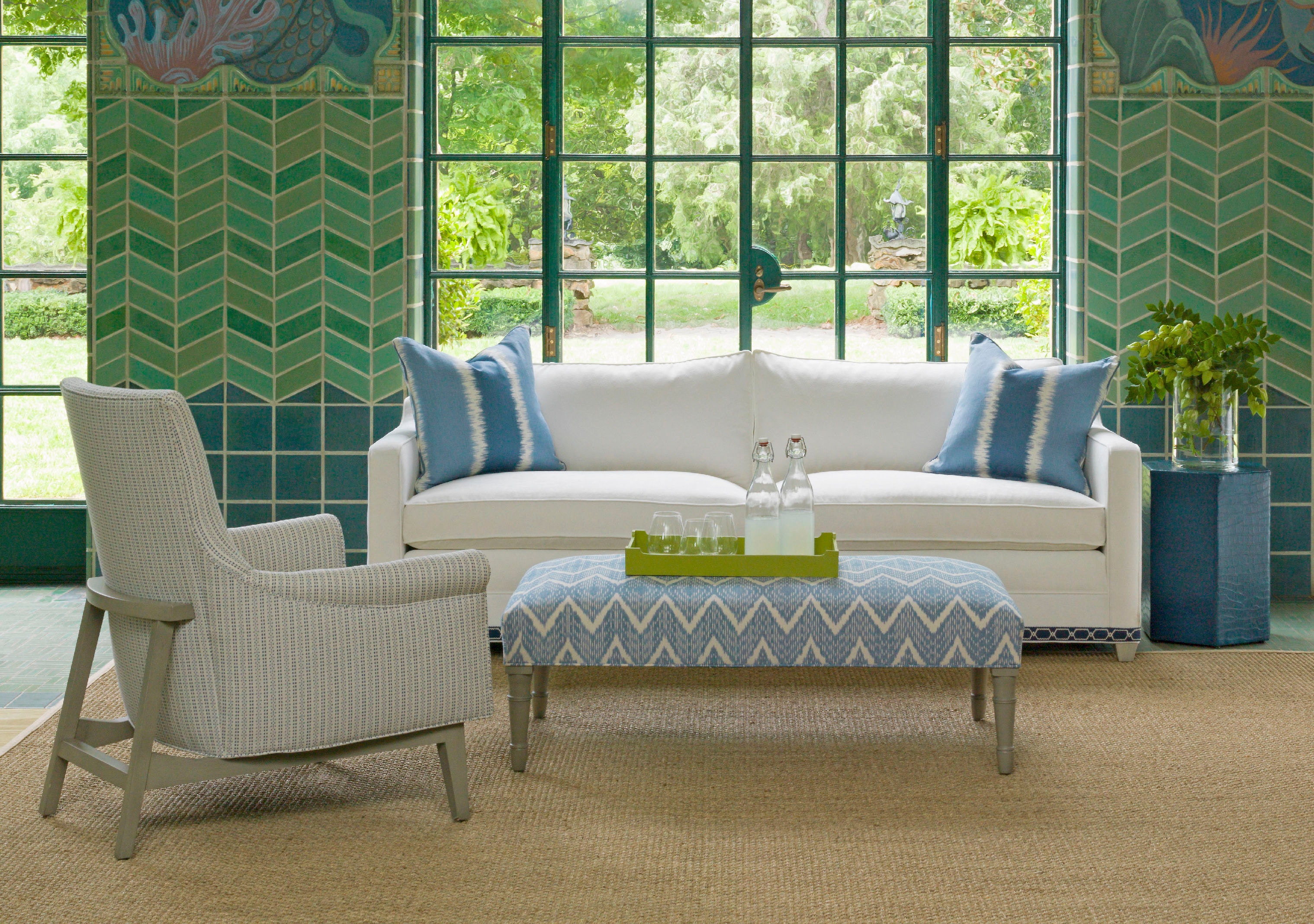 Vanguard Living Room Stanton Sofa 647-2S - Hamilton Sofa ...