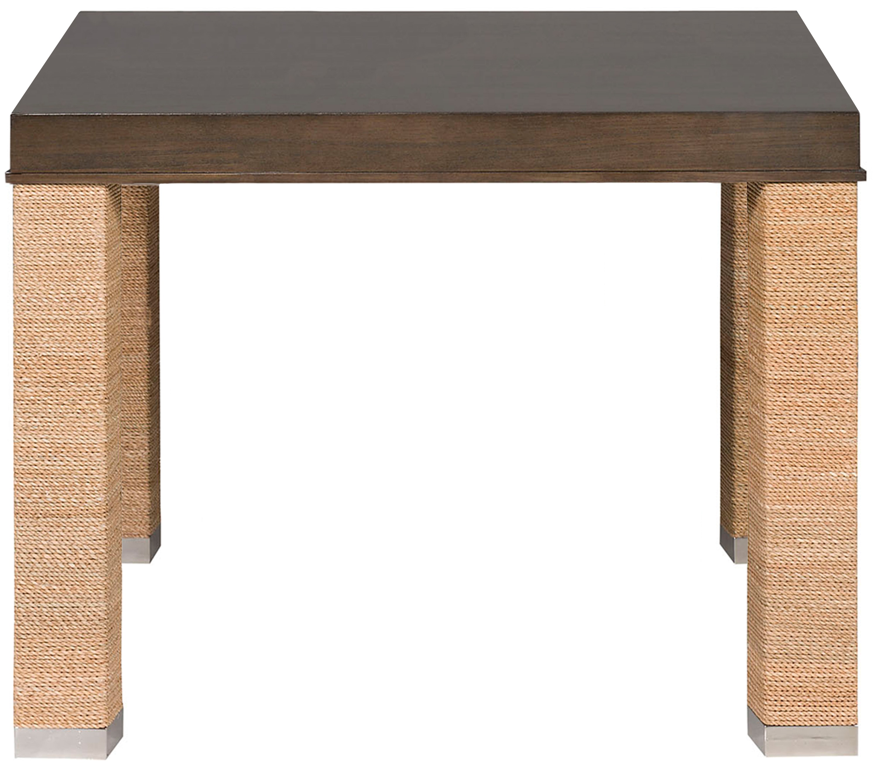  Woven Dining Table with Lampakanay Leg 