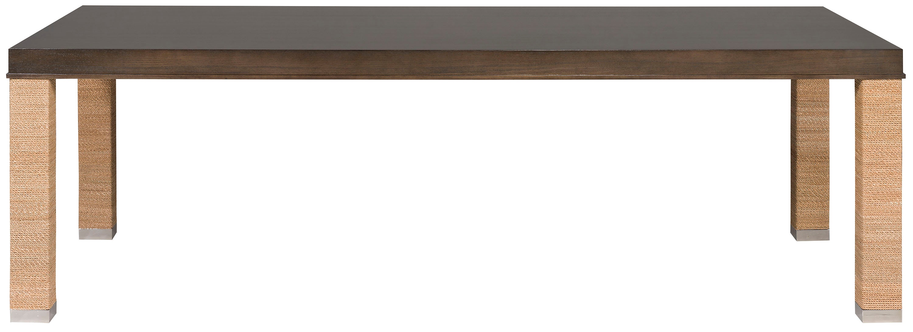  Woven Dining Table with Lampakanay Leg 