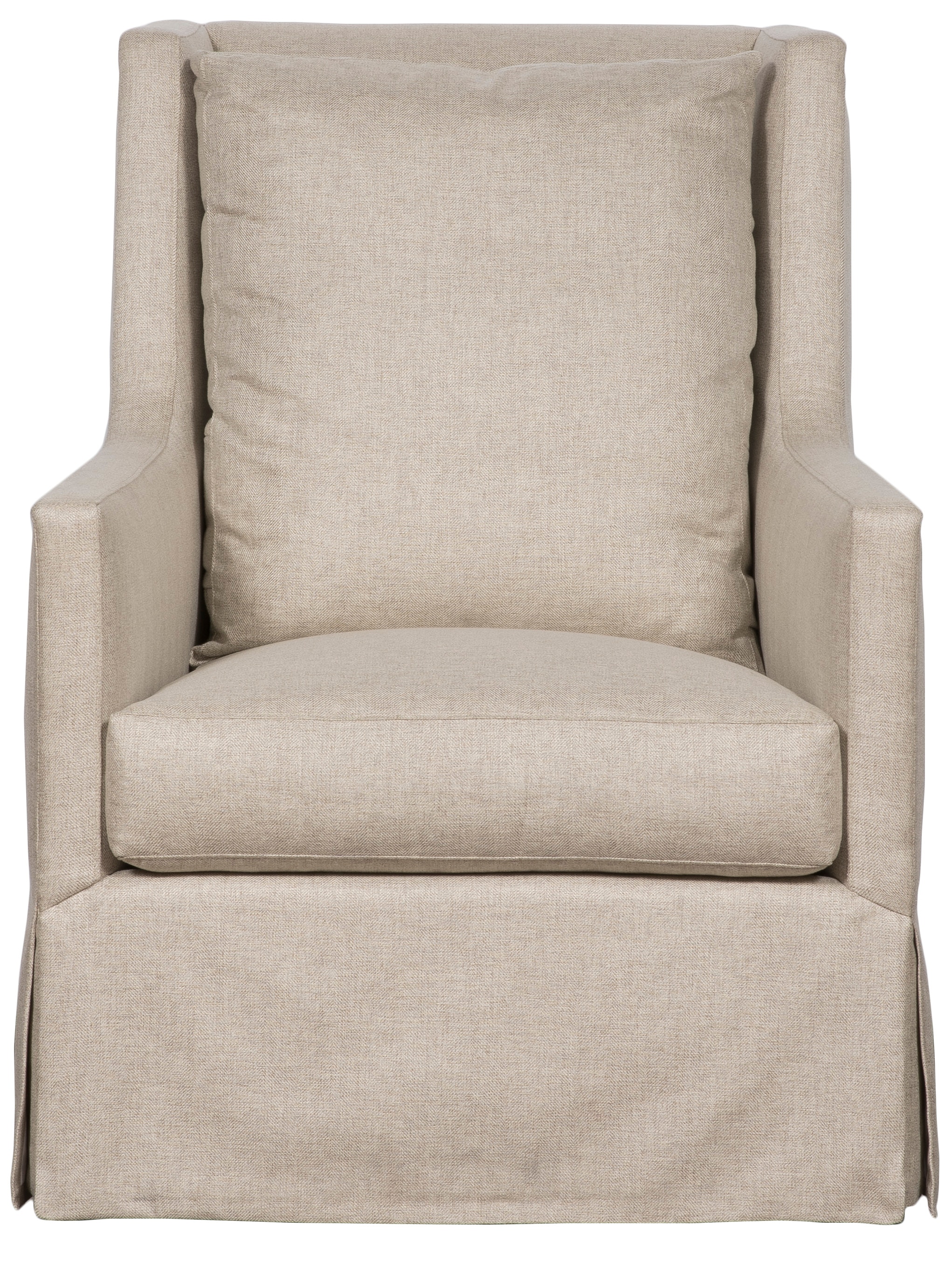  Norton Waterfall Skirt Swivel Chair 