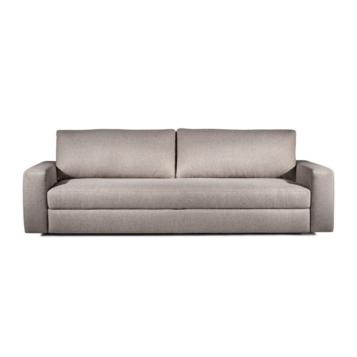 Single cushion leather sofa sale