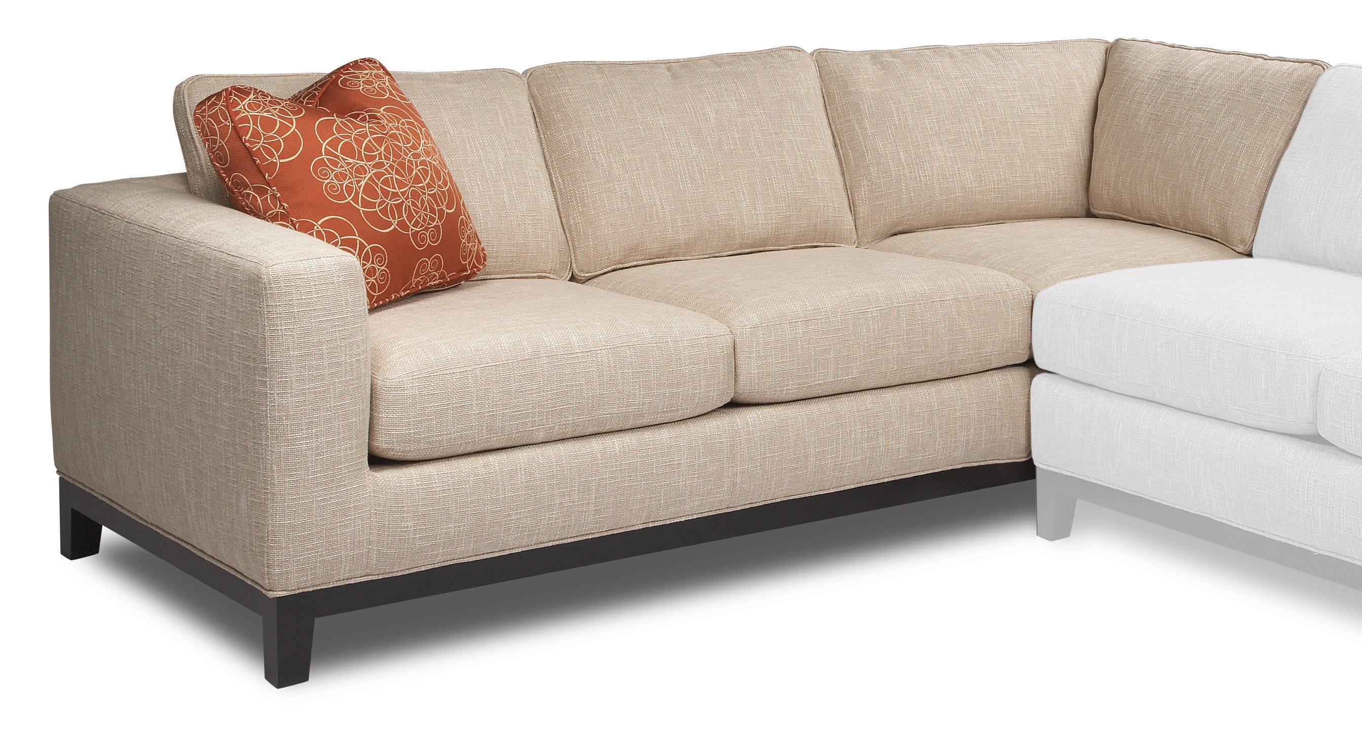 Right Arm Seating Square Corner Return Sofa BRKSQSRA by American Leather South San Francisco