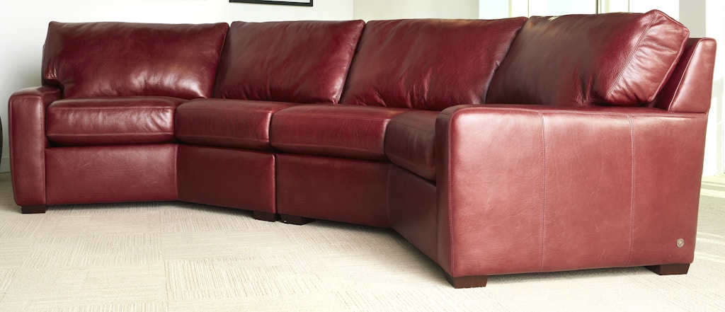 American Leather Living Room Carson Sectional Treeforms