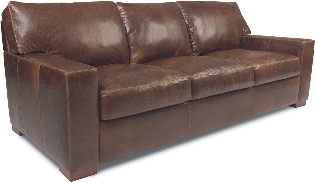 American Leather Living Room Three Cushion Sofa DAN-S03-ST