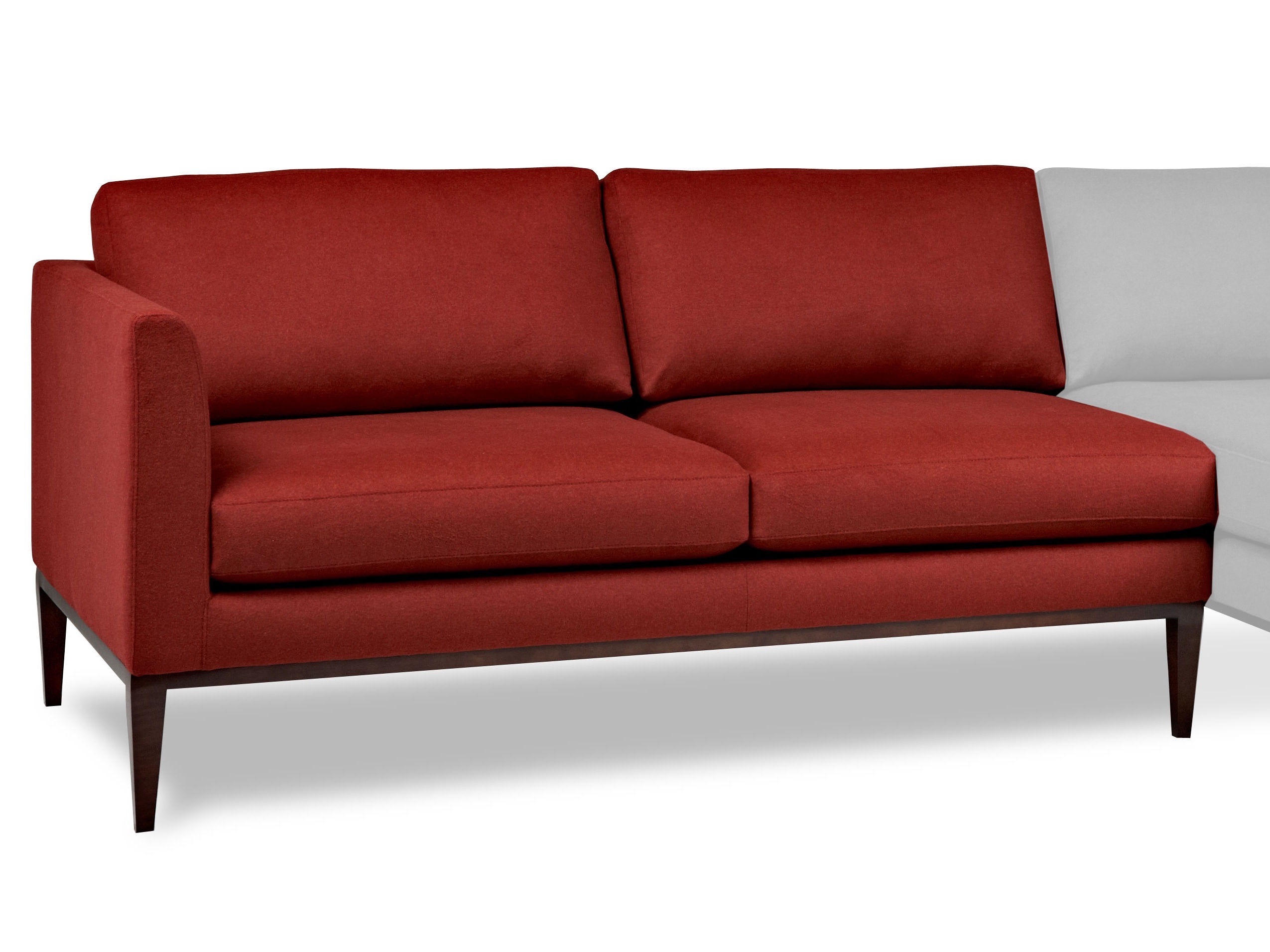 American Leather Living Room Henley Right Arm Seating Two Cushion Sofa HENSO2RA Noel Furniture