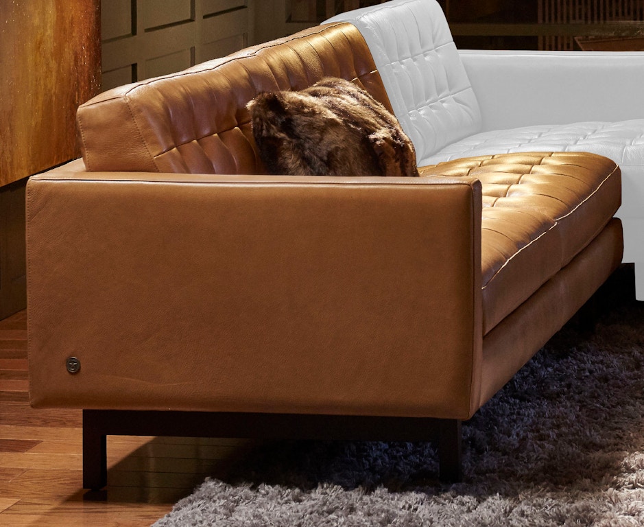 American Leather Living Room Right Arm Two Cushion Sofa Pkr Sm2 Ra Right Arm Two Cushion Sofa Pkr Sm2 Ra