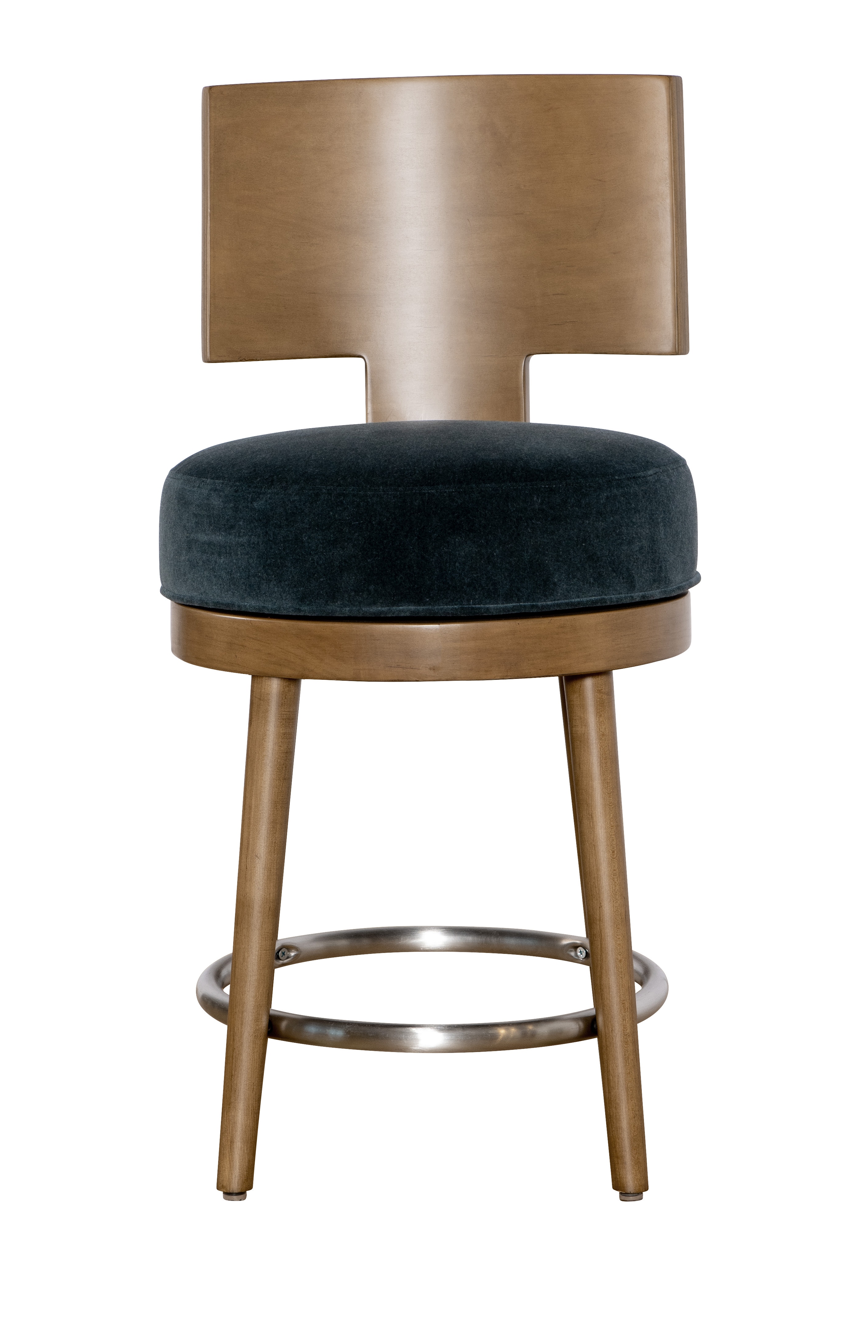 Designmaster Bar and Game Room Estero Counter Height Stool w/ Round