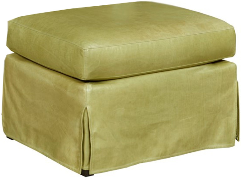 Our House Designs Leeds Ottoman with Waterfall Skirt 305-0