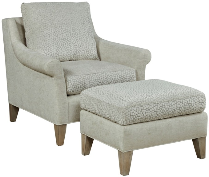 Our House Designs Shelby Sock Arm Chair with Tapered Leg 306