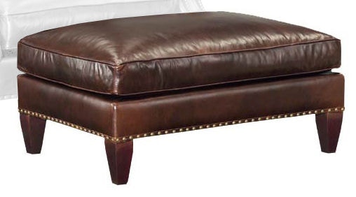 Leathercraft by OHD Ottoman and Half 435-31
