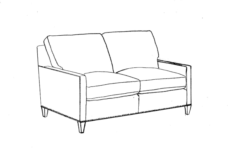 Our House Designs Findlay Loveseat 558-57