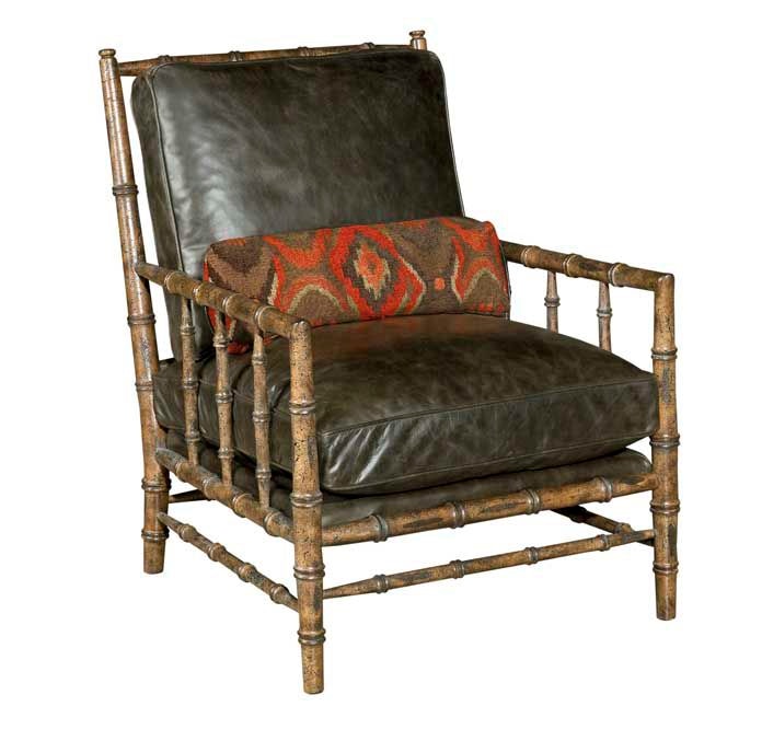 Leathercraft by OHD Carved Chair 701