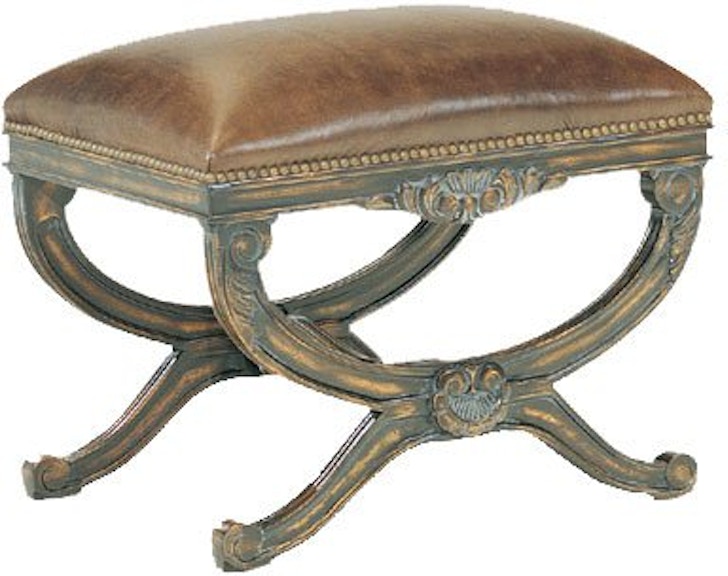 Our House Designs Monticello Wood Carved Bunching Bunching Ottoman 716-0