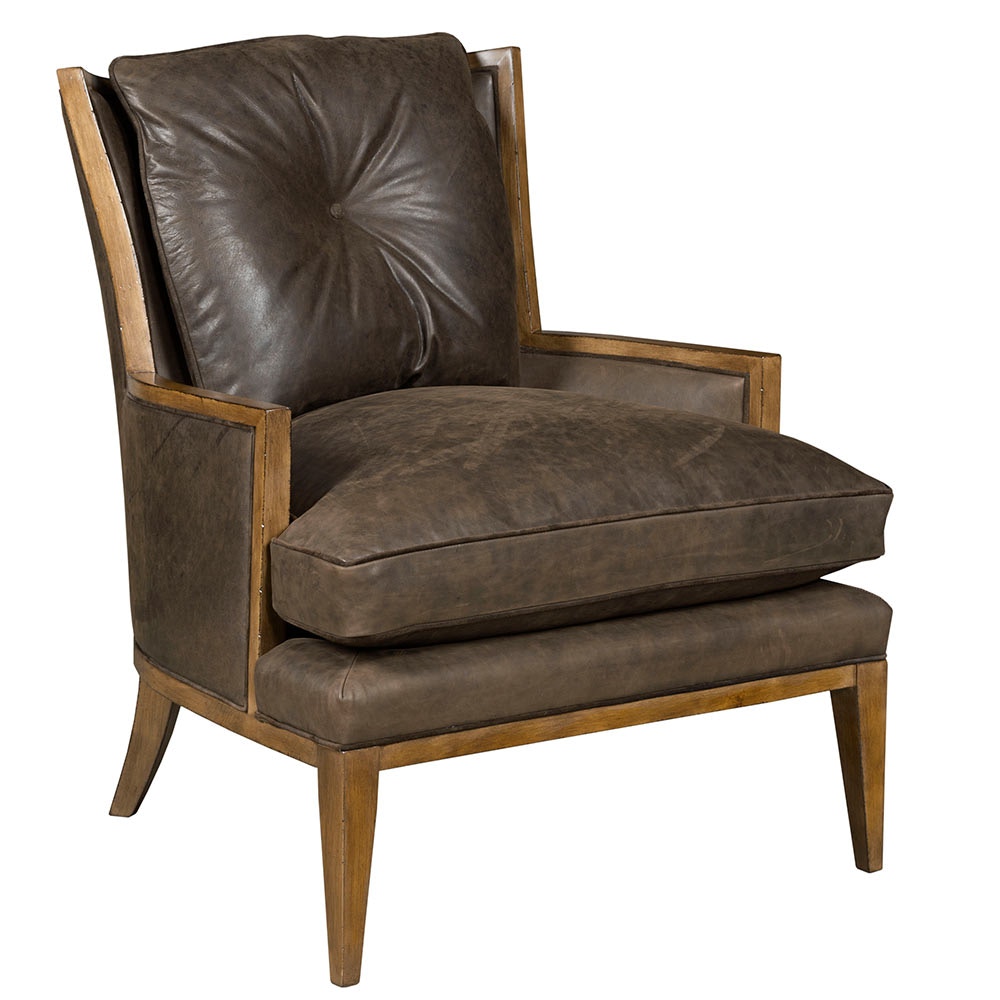 Our House Designs Living Room Wood Trimmed Chair 721 Lenoir Empire