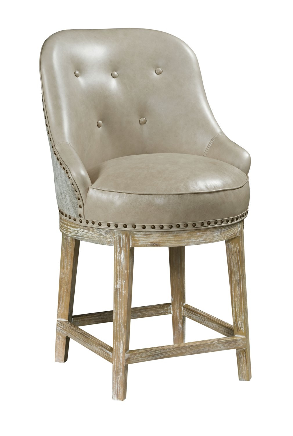 Leathercraft by OHD Swivel Counter Stool 793-CS