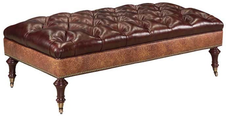 Our House Designs Billingsly Bench with Hand Tufted Top 836-0
